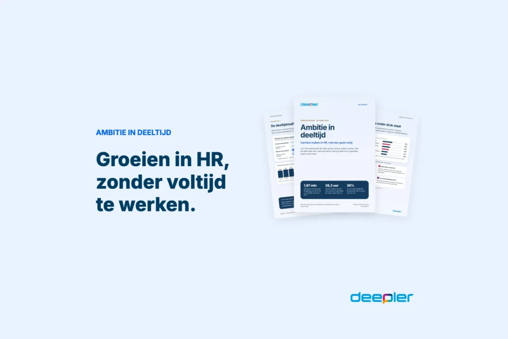 Groeien in HR, zonder voltijd te werken. | Ambitie in deeltijd