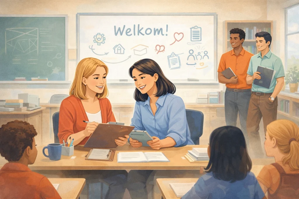 Het opzetten van een effectief onboardingprogramma voor nieuwe docenten