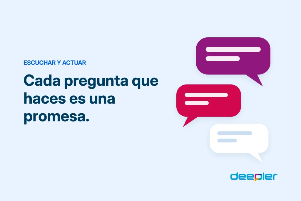 Cabecera del blog de Deepler con el texto: Cada pregunta que haces es una promesa