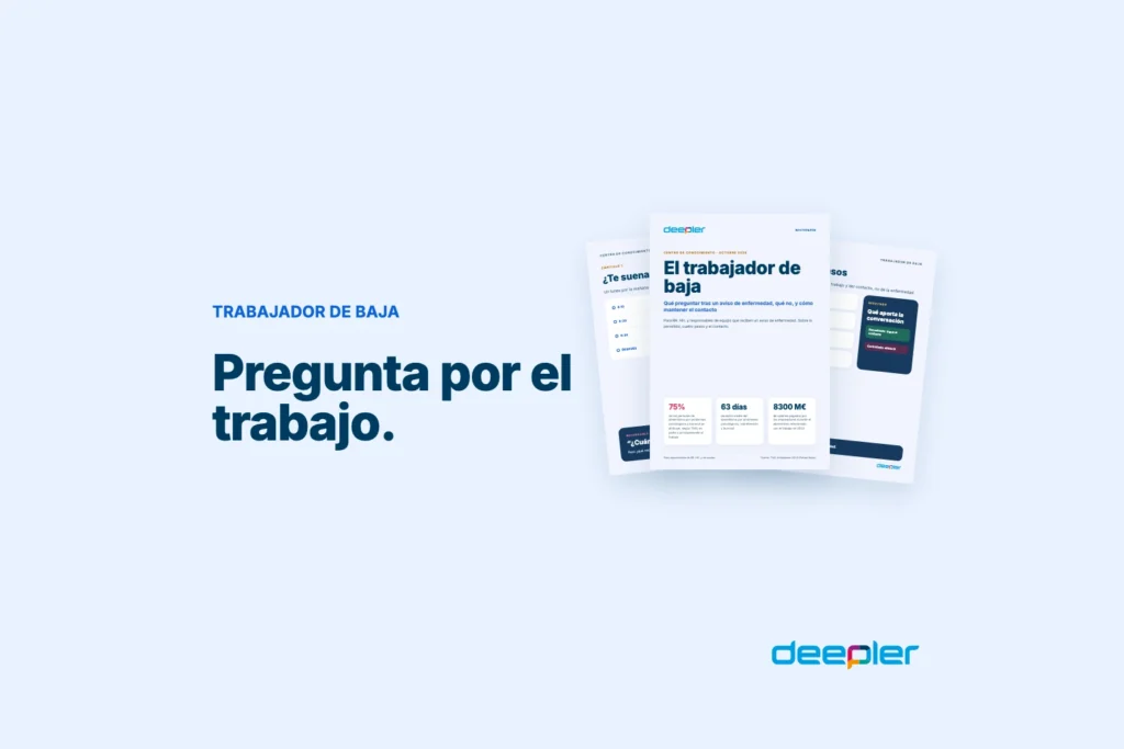 Cabecera del blog de Deepler con el texto: Pregunta por el trabajo